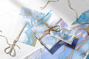MAGIC WINTER | Ink backgrounds set, a Decorative Illustration by Tanya Vollar (Thumbnail 10 of 12)