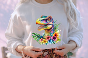 Dinosaur Paradise Clipart PNG, an Illustration by designcity5 (Thumbnail 4 of 5)