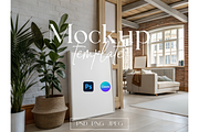 Urban Loft Frame Mockup, a Product Mockup by MockupWizard (Thumbnail 1 of 5)