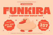 Funkira, a Sans Serif Font by graphicook (Thumbnail 1 of 10)