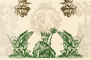 Middle Ages Medieval illustrations, a Decorative Illustration by Nocturnal Wolf (Thumbnail 5 of 17)