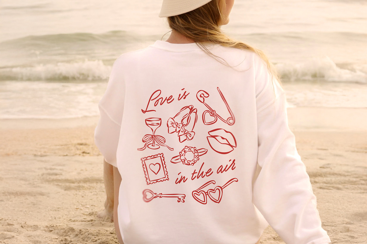 Whimsical love and wedding doodles, an Object Graphic by DesignThatMatters (Photo 11 of 11)