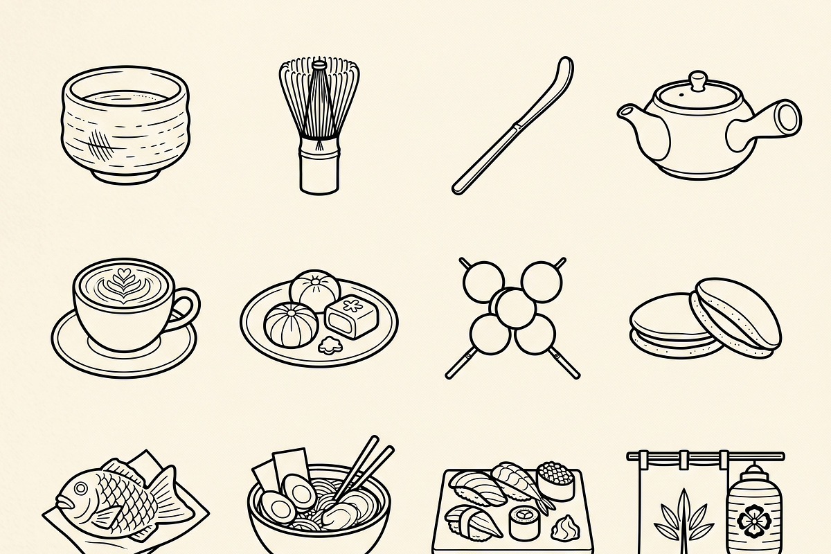Bundles Vector Onigiri Outline Icons, an Outline Icon by adenpinkstore (Photo 21 of 21)