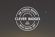 Clean and Clever Insignias - Badges, a Work Illustration by Sargatal (Thumbnail 2 of 4)