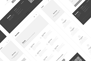 Axure Responsive Corporate template2, a Wireframe Template by Humble UX (Thumbnail 5 of 5)