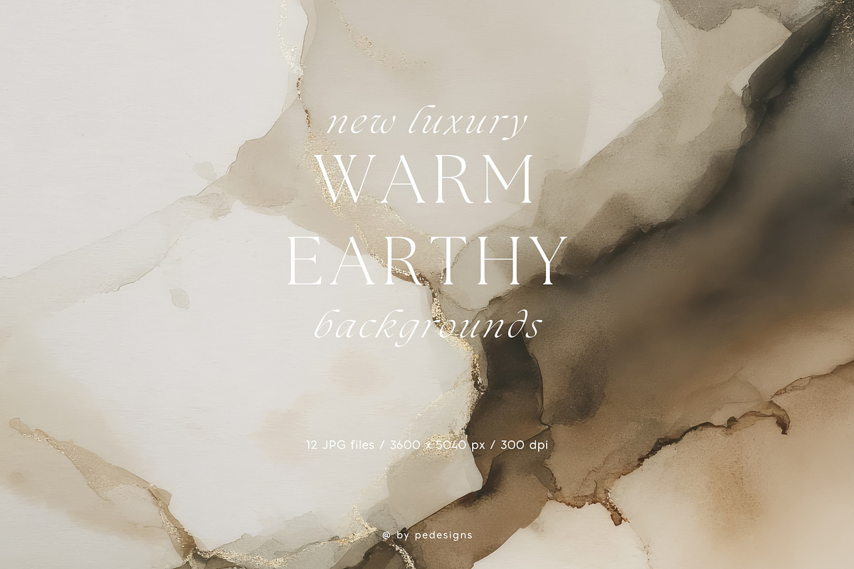 Warm Earthy Backgrounds, a Background Graphic by PeDe Designs