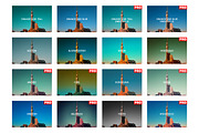 Orange Teal Photoshop Actions + LUTs preview 2