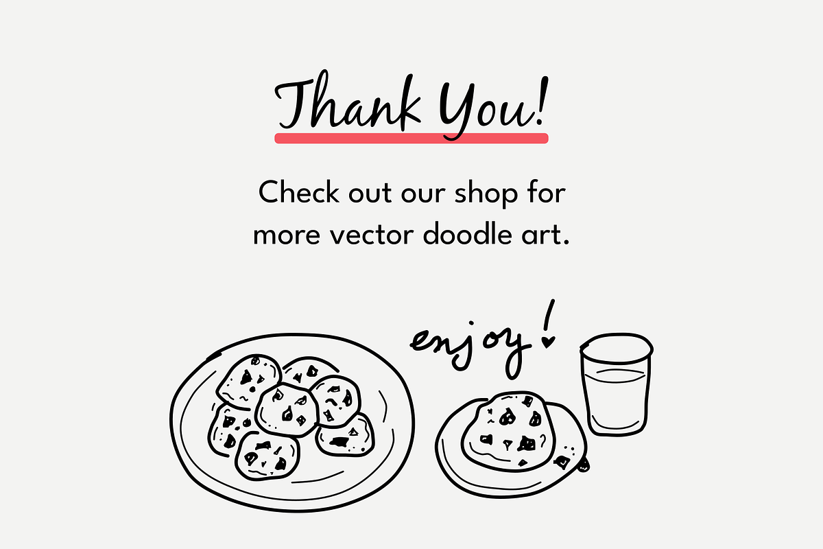 Baking Cookies Illustrations, a Food Illustration by AJ Doodles (Photo 16 of 16)