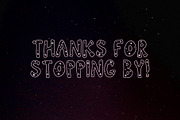 Lovers Stars Fabulous Fonts, a Font by Anastasia Cuza (Thumbnail 9 of 9)