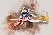 Realistic Watercolor Effect Action, an Action Add-On by MRI STUDIO (Thumbnail 4 of 17)