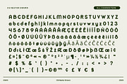 CS Nestor Drawn, a Sans Serif Font by Craft Supply Co. (Thumbnail 8 of 8)