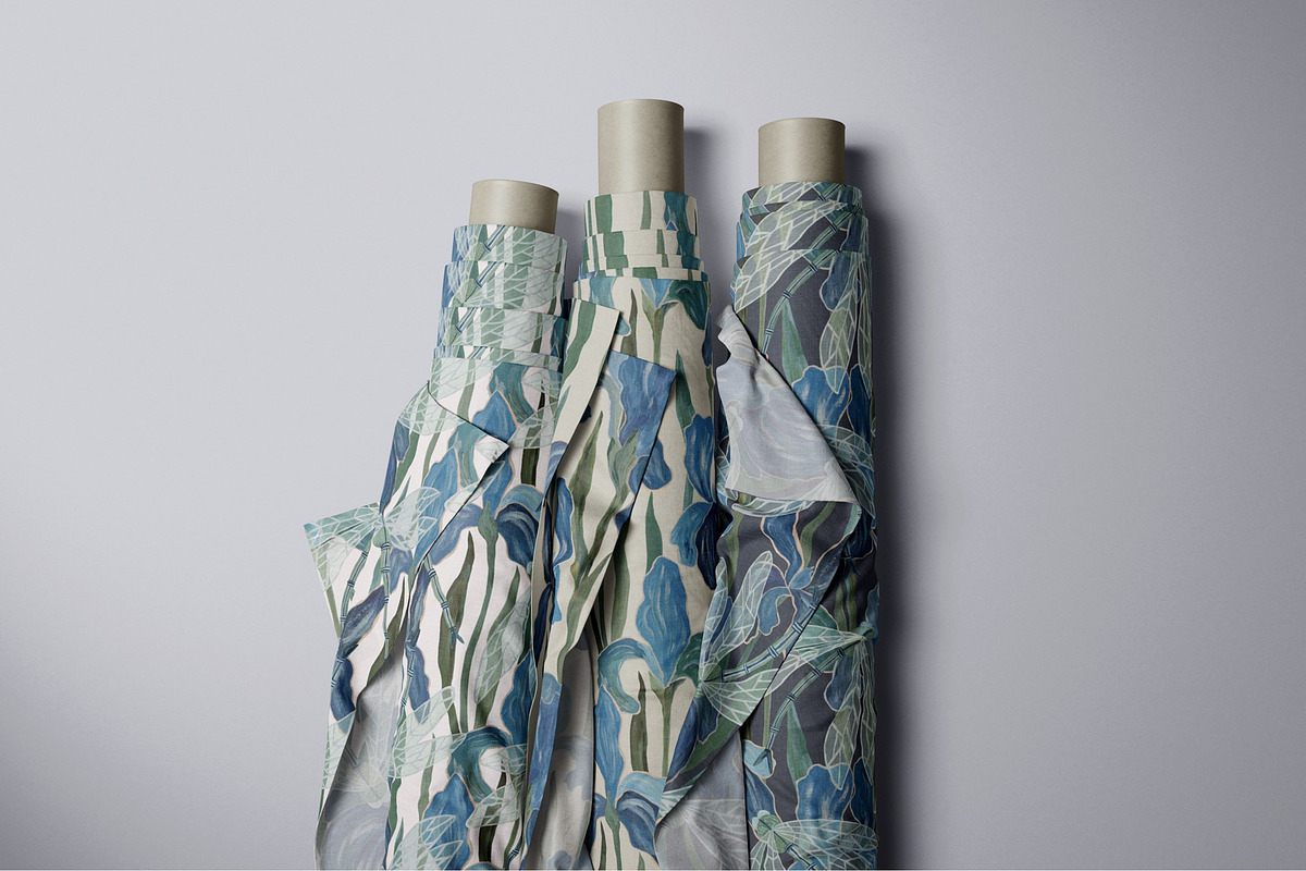 Pattern IRIS, an Illustration by PASHKOVA (Photo 3 of 17)