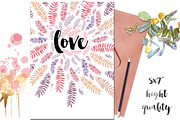 Love and leaves Cards, a Card Template by Narais (Thumbnail 2 of 3)