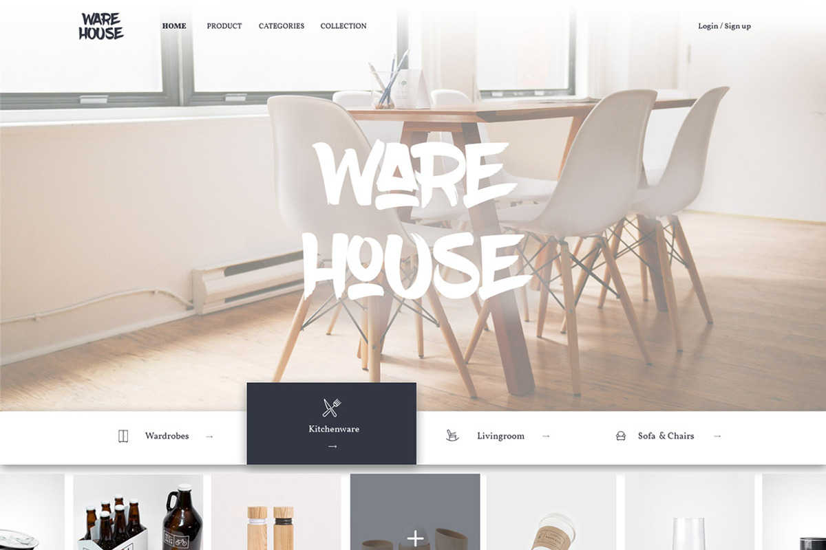 Warehouse PSD eCommerce template, a Websites & App Template by Digipieces (Photo 12 of 17)