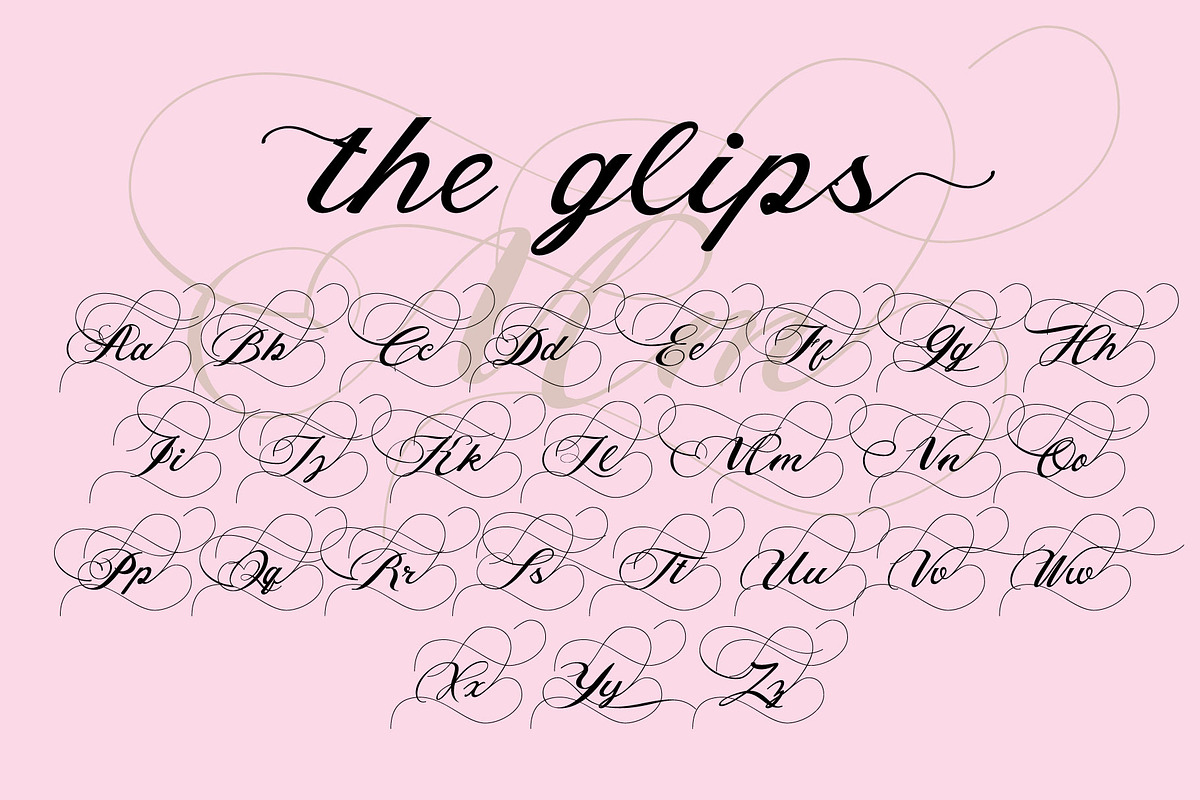 Font Duo Cofley Callidar, a Handwritten Font by Gittype (Photo 24 of 25)