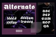 Giant Black Typeface, a Blackletter Font by alit design (Thumbnail 15 of 20)