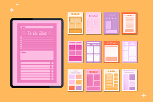 15 Aesthetic Planner Templates