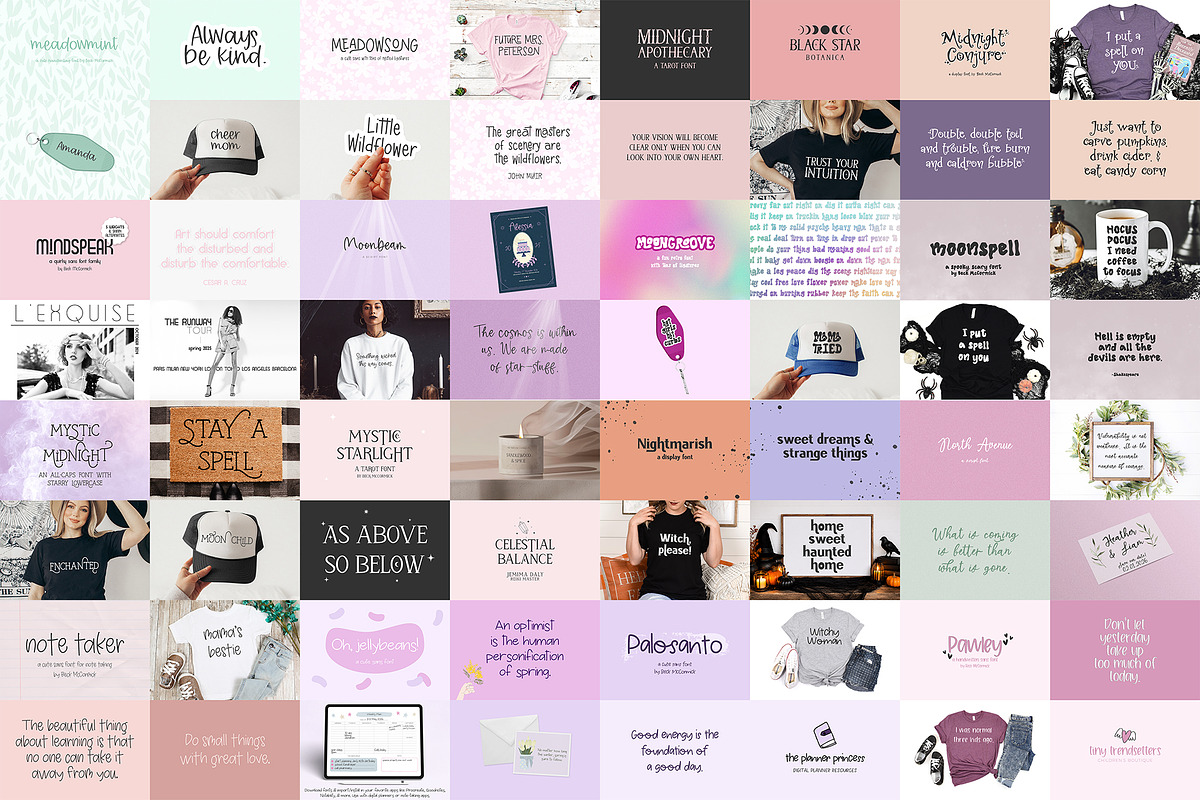 Handlettered Font Bundle, Volume 2, a Handwritten Font by Beck McCormick (Photo 9 of 15)