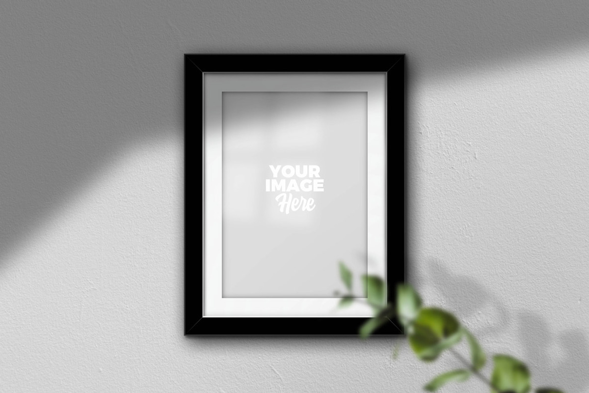 Minimal Frame Mockup Collection, a Print Template by AndrewPixel
