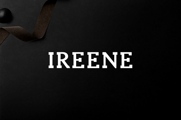 Ireene Serif 3 Font Family Pack preview 8