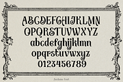 Auskane Victorian Font, a Blackletter Font by madeDeduk (Thumbnail 4 of 8)