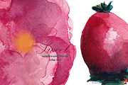 Floral watercolor clip art Sweet, an Illustration by SandraGraphicDesign (Thumbnail 3 of 5)