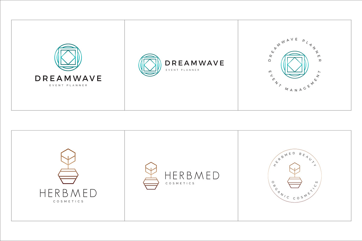 300 Geometric Premade Logo Bundle, a Branding & Logo Template by XpertgraphicD (Photo 44 of 63)