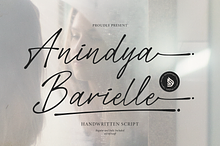 Anindya Barielle Handwritten Script
