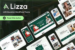 Lizza - Educational Center WP Theme, a WordPress Template by ThemesRain