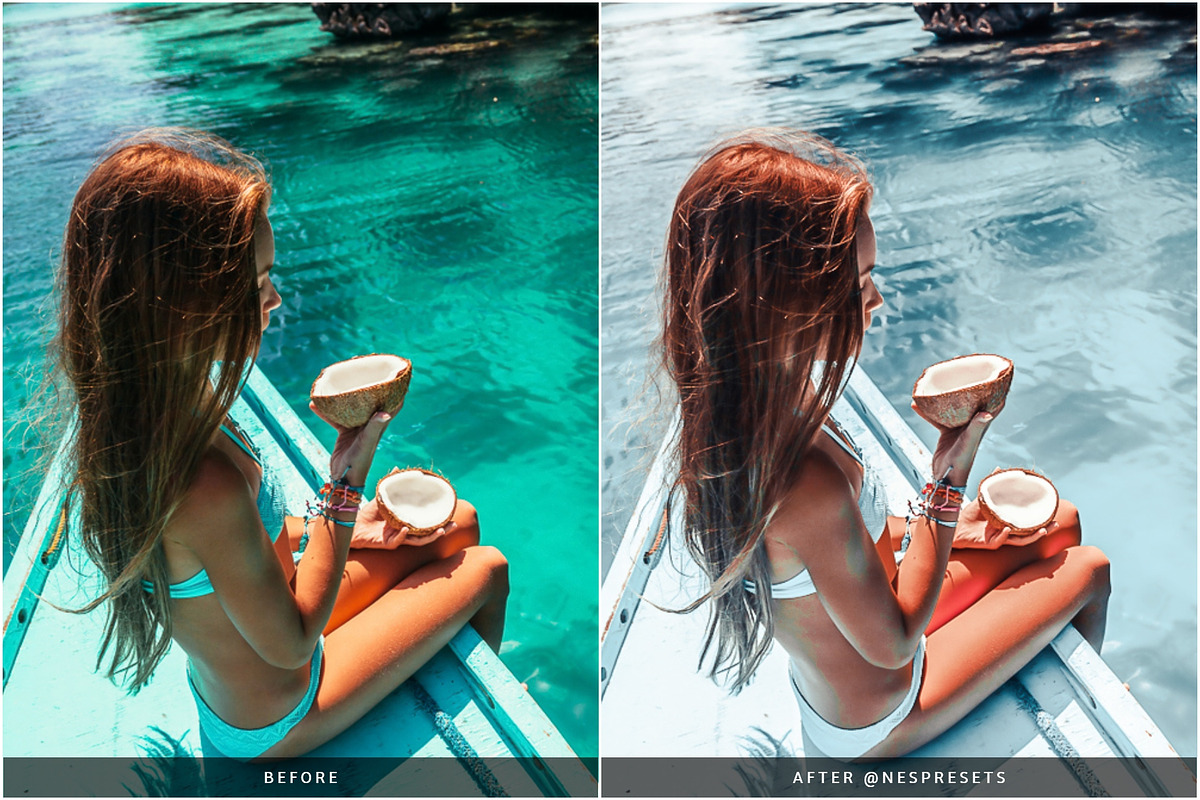 PARADISE BRIGHT LIGHTROOM PRESETS, an Action Add-On by Nes Design Co (Photo 5 of 12)