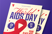 World AIDS Day Flyer Set, a Flyer Template by Annora Studio (Thumbnail 6 of 6)