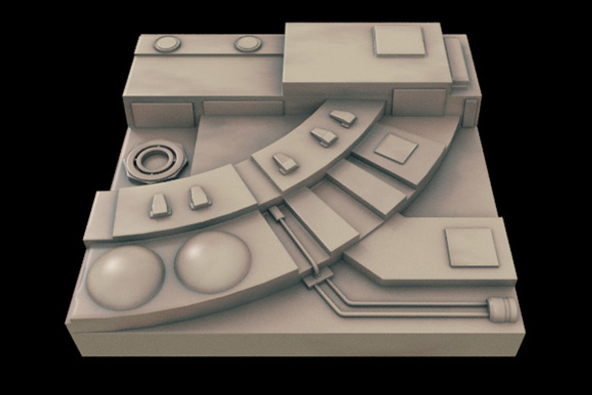 Sci-Fi Landscape Construction Kit, an Environmental 3D Model by RivermillStudios (Photo 5 of 5)