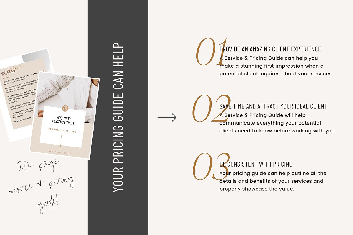 Service & Pricing Guide, a Templates & Theme by Brand & Palms (Photo 3 of 6)