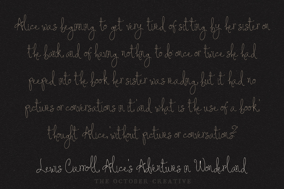 The Cecily Show Signature Font, a Script Font by The October Creative (Photo 5 of 8)