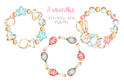 Baby girl teethers and rattles set, an Illustration by Tatiana Troian (Thumbnail 6 of 6)