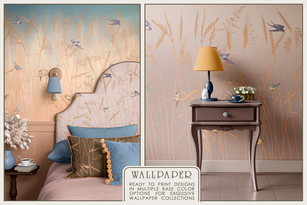 Fresco collection Wheat Serenade, a Wallpaper Graphic by Natalia0307 (Photo 10 of 14)