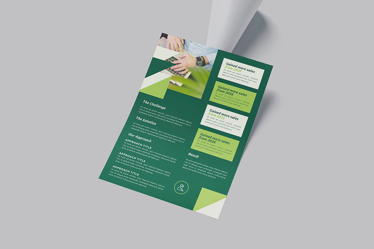 Case Study Template|Canva|Docx|ID, a Stationery Template by Designsoul14 (Photo 3 of 3)