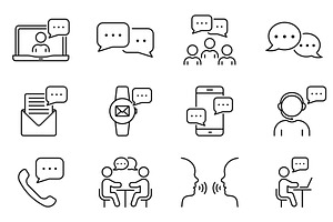 Online Chat And Messaging, a Person Illustration by Gentle Studio