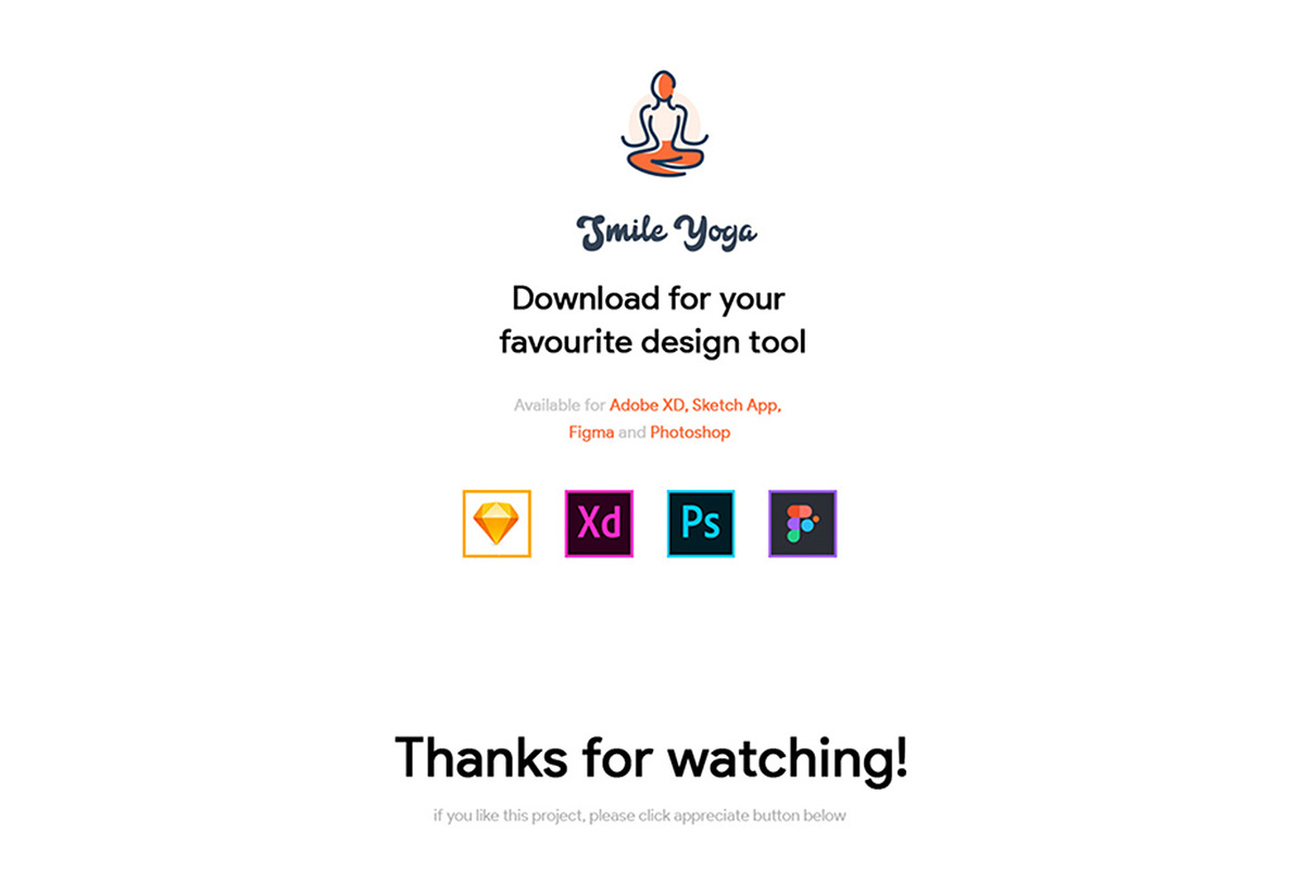 Smile 2.0 - Yoga UI Kit, an UI Kit Template by SyalUIUX (Photo 9 of 9)