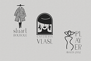 Vlasta Minimal Modern Sans Display, a Sans Serif Font by Cloverons (Thumbnail 4 of 14)