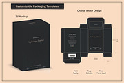 Box packaging die cut template desig, an Object Graphic by sumonuix (Thumbnail 2 of 2)