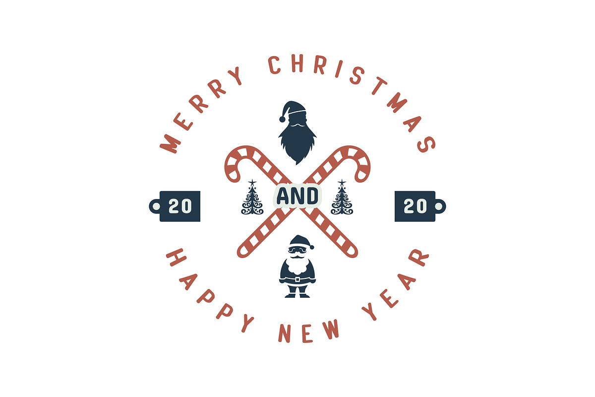 Merry Christmas Badge Emblems, a Branding & Logo Template by Billah Hub (Photo 2 of 3)