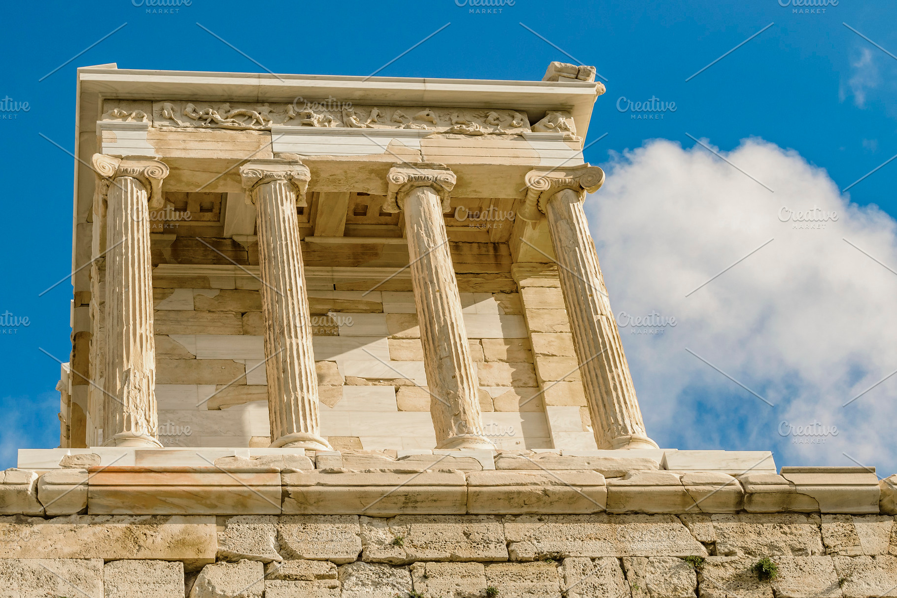 Temple of Athena Nike, an Architecture Photo by DanFLCreativo
