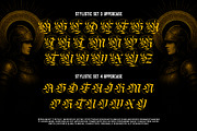 Berga Mont Typeface, a Blackletter Font by alit design (Thumbnail 3 of 17)