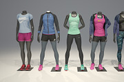 Female mannequin pack 1, a Characters & Person 3D Model by mrGarret (Thumbnail 4 of 22)