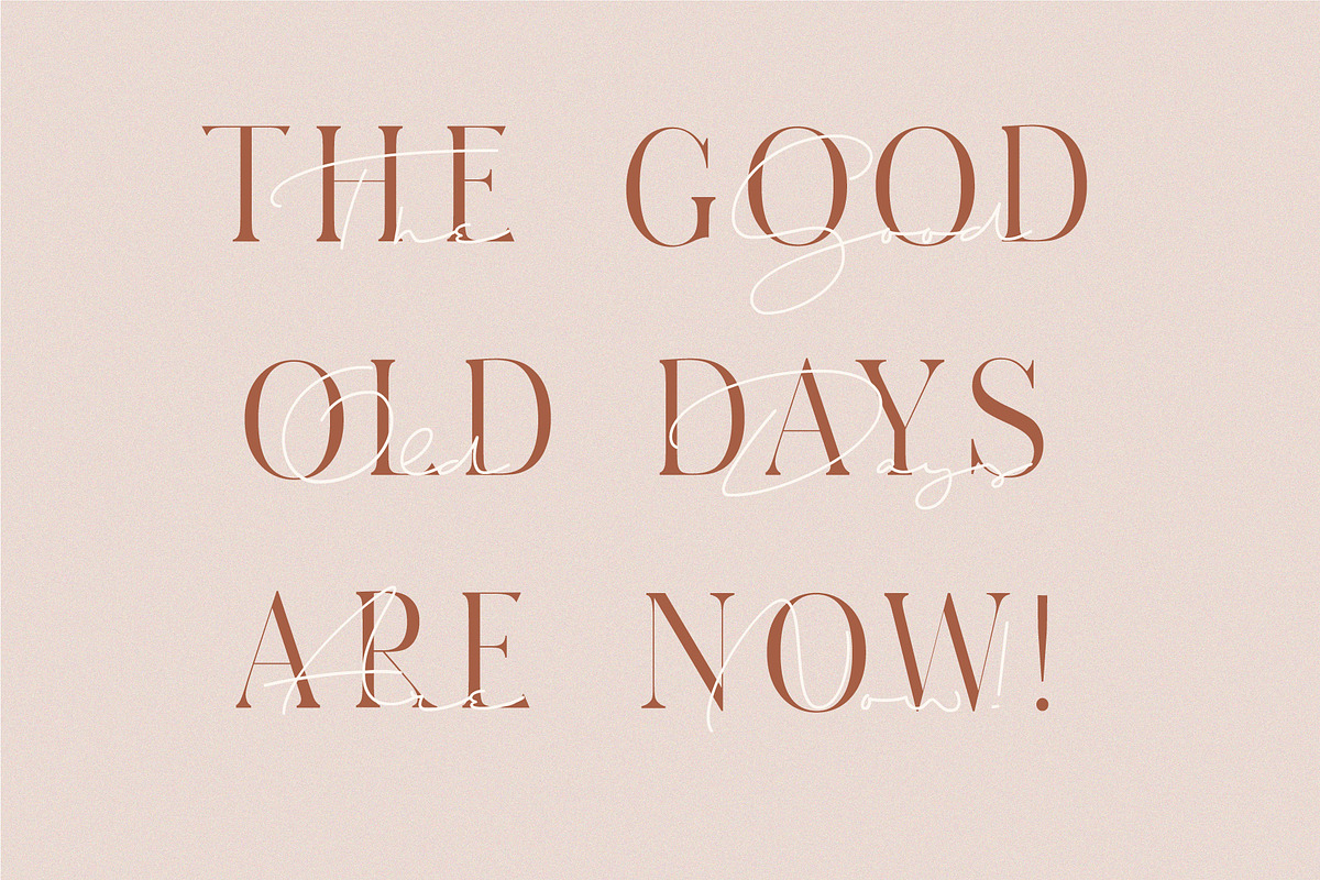 Dahlia - Modern Serif Font preview 6