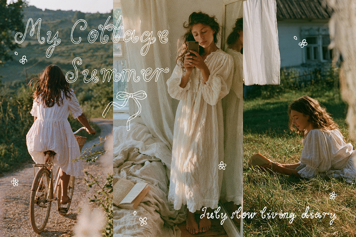Curly-Twirly Whimsical Font Family, a Handwritten Font by Cute Atelier (Photo 4 of 12)