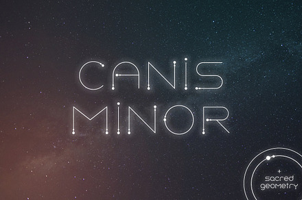 Canis Minor, a Font by Olga Ryzychenko
