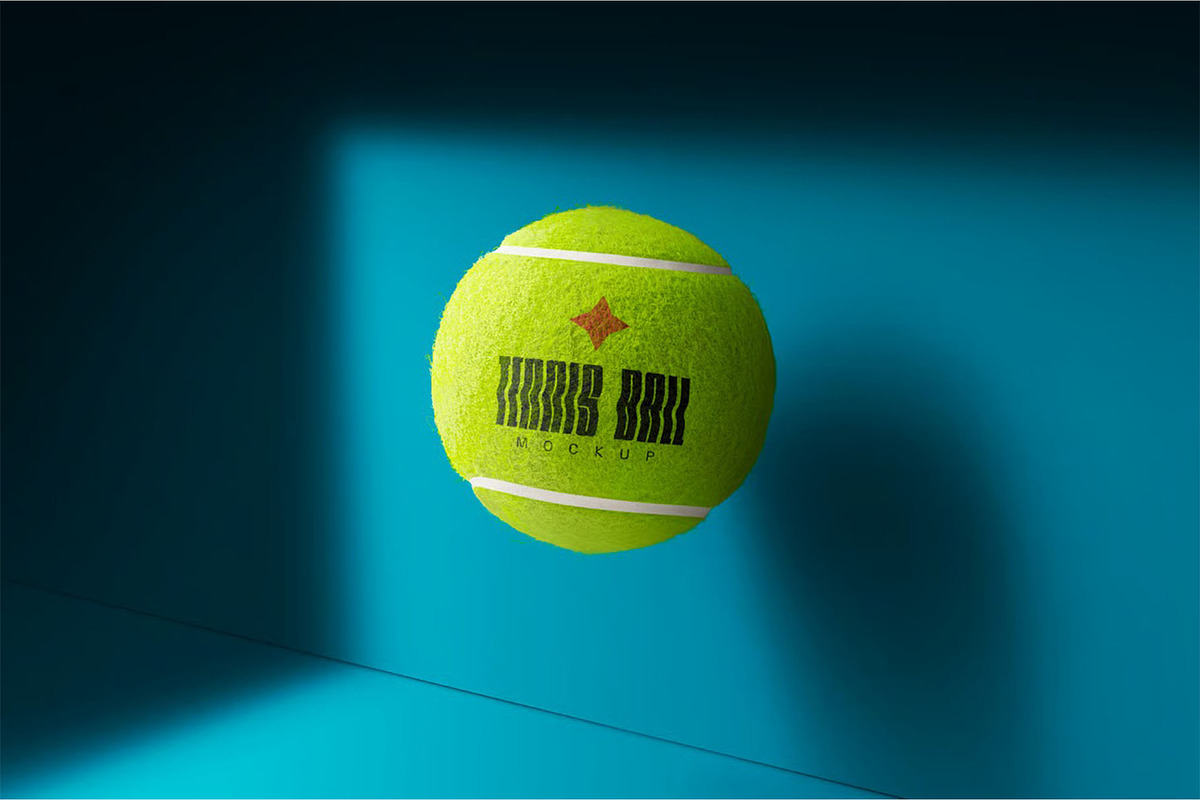 Tennis Ball Mockups, a Product Mockup by megostudi0 (Photo 4 of 6)
