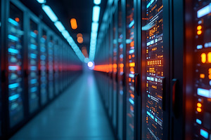 Data center server room hosting info, a Technology Photo by Artonix